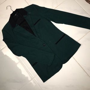 Teal blazer